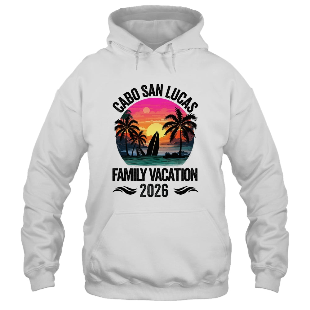 Cabo San Lucas Family Vacation 2026 Matching Outfits Beach Summer Shirt & Tank Top | teecentury