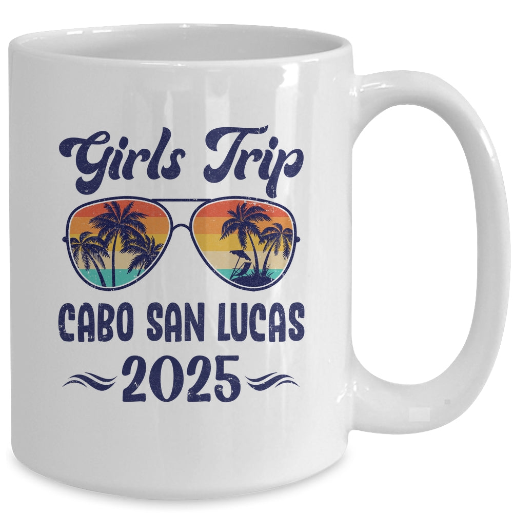 Cabo San Lucas Girls Trip Beach Vacation 2025 Matching Group Mug | teecentury