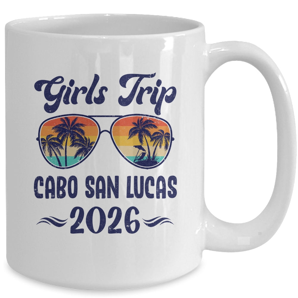 Cabo San Lucas Girls Trip Beach Vacation 2026 Matching Group Mug | teecentury