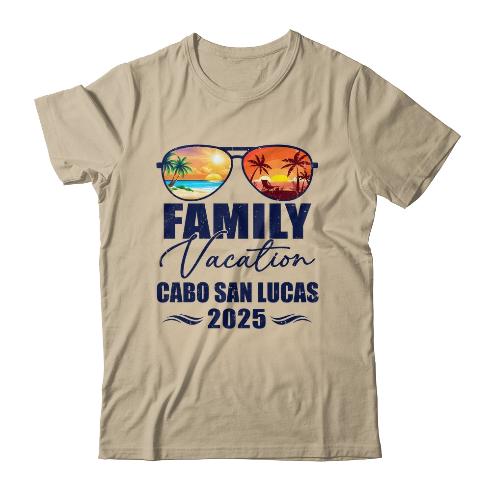 Cabo San Lucas Matching Family Vacation 2025 Making Memories Shirt & Tank Top | teecentury