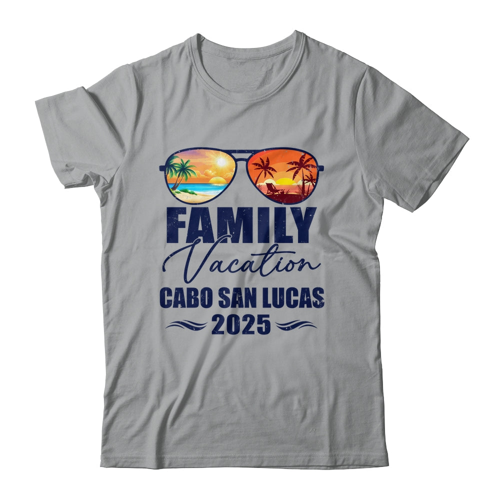 Cabo San Lucas Matching Family Vacation 2025 Making Memories Shirt & Tank Top | teecentury