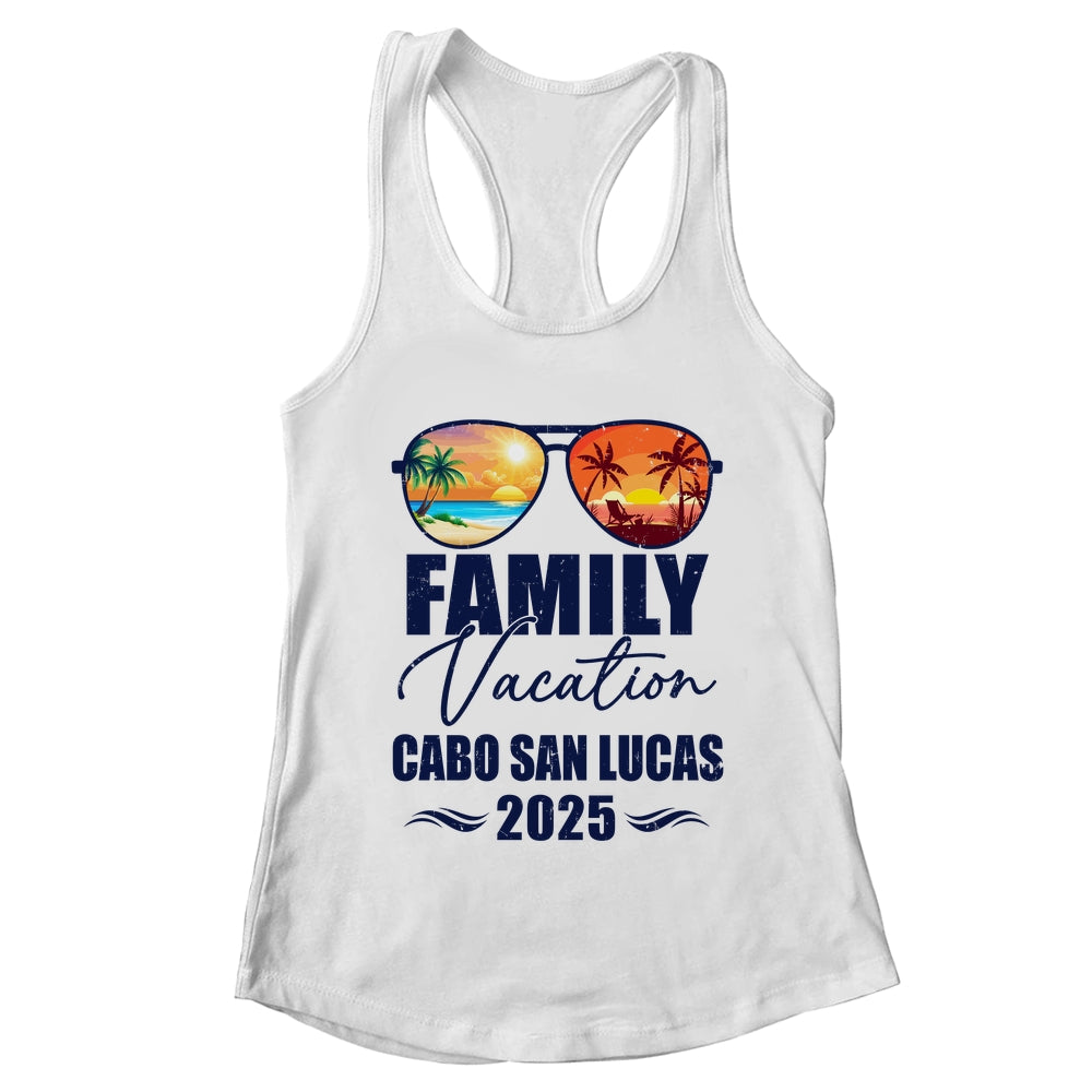 Cabo San Lucas Matching Family Vacation 2025 Making Memories Shirt & Tank Top | teecentury