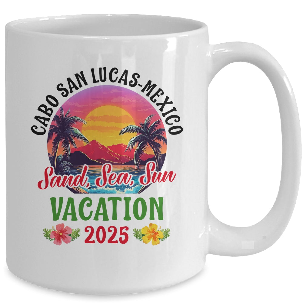 Cabo San Lucas Mexico 2025 Family Friends Vacation Mug | teecentury