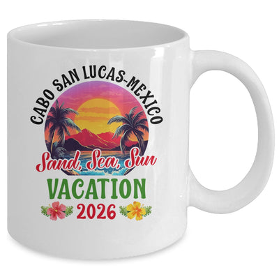 Cabo San Lucas Mexico 2026 Family Friends Vacation Mug | teecentury