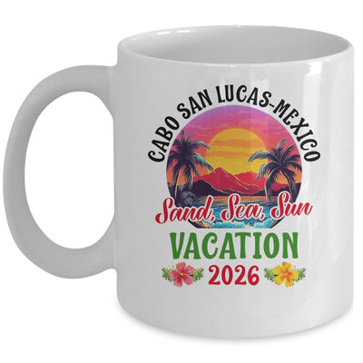 Cabo San Lucas Mexico 2026 Family Friends Vacation Mug | teecentury