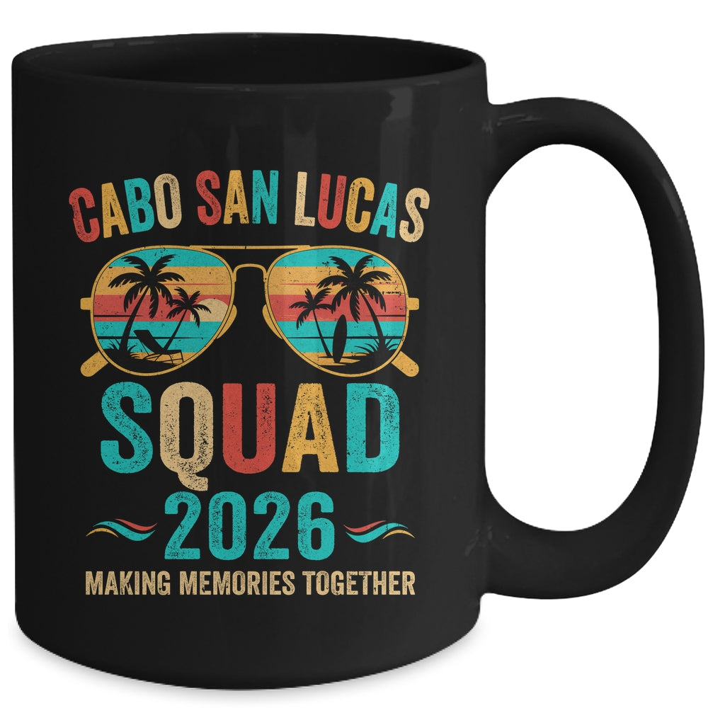 Cabo San Lucas Vacation Squad 2026 Family Matching Vintage Mug | teecentury