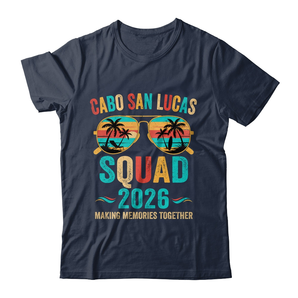 Cabo San Lucas Vacation Squad 2026 Family Matching Vintage Shirt & Tank Top | teecentury