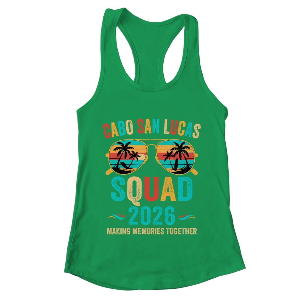 Cabo San Lucas Vacation Squad 2026 Family Matching Vintage Shirt & Tank Top | teecentury