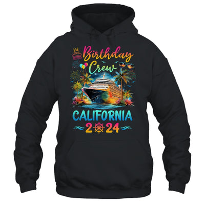 California 2024 Vacation Birthday Crew Trip Matching Group Shirt & Hoodie | teecentury