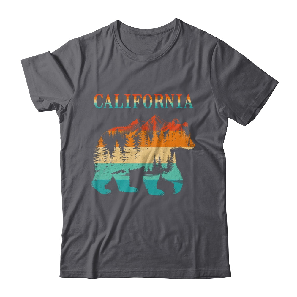 California Bear Vintage Retro Nature Hiking Souvenir Shirt & Tank Top | teecentury