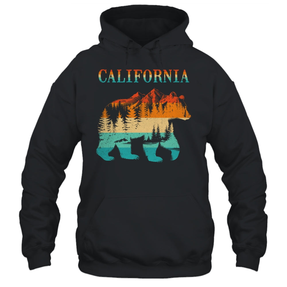 California Bear Vintage Retro Nature Hiking Souvenir Shirt & Tank Top | teecentury