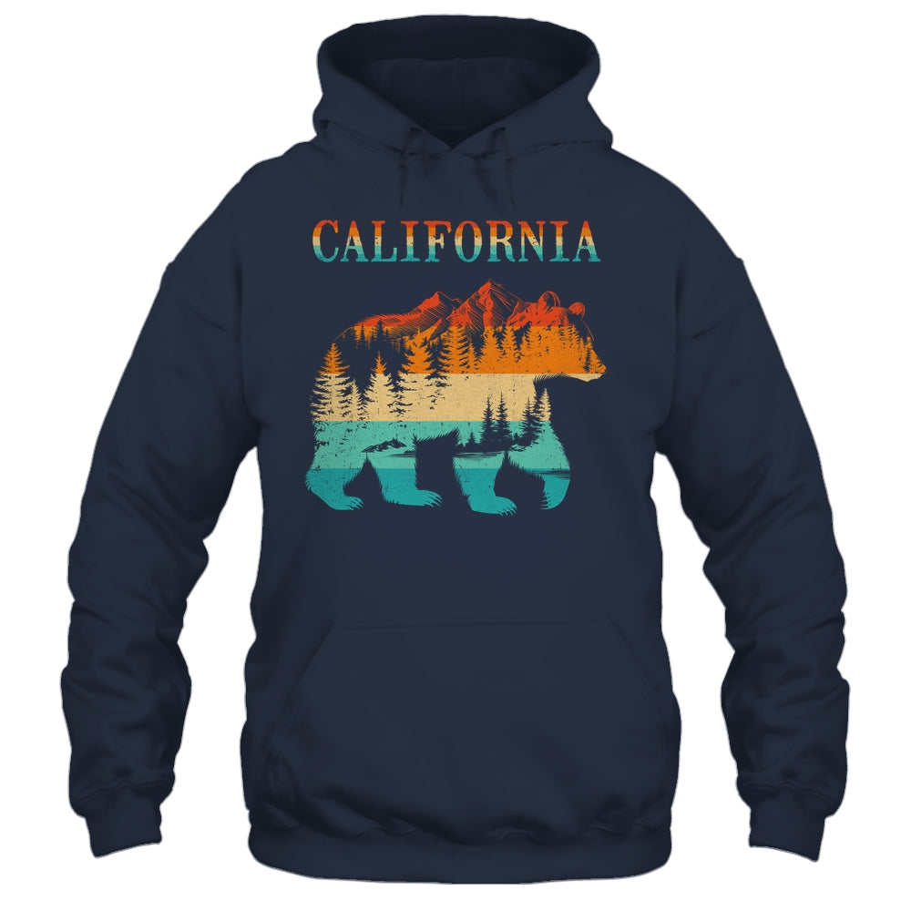 California Bear Vintage Retro Nature Hiking Souvenir Shirt & Tank Top | teecentury