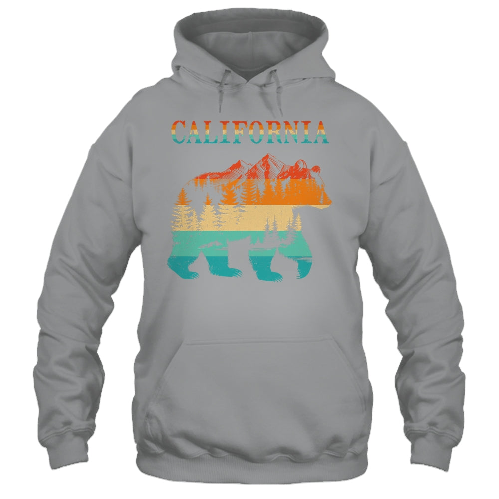 California Bear Vintage Retro Nature Hiking Souvenir Shirt & Tank Top | teecentury