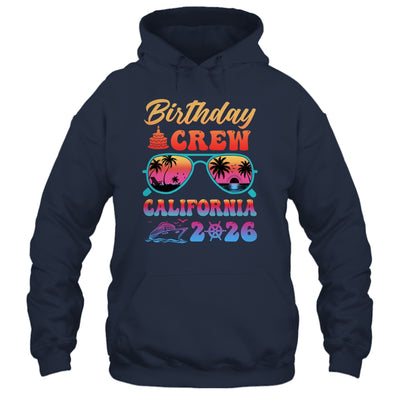 California Birthday Crew Vacation Cruise 2026 Summer Trip Group Shirt & Tank Top | teecentury
