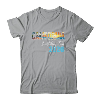 California Birthday Trip 2026 Vacation Party Crew Cruise Shirt & Tank Top | teecentury