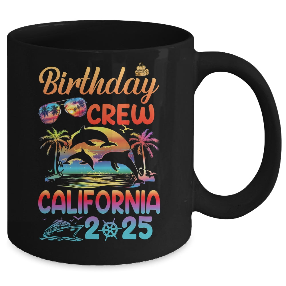 California Birthday Trip Vacation 2025 Matching Group Mug | teecentury