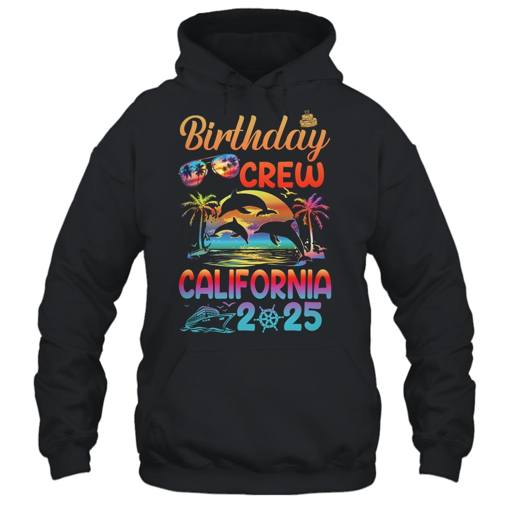 California Birthday Trip Vacation 2025 Matching Group Shirt & Tank Top | teecentury