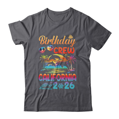 California Birthday Trip Vacation 2026 Matching Group Shirt & Hoodie | teecentury