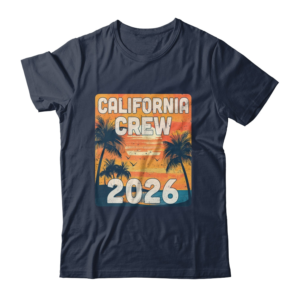 California Crew 2026 Vacation Matching Group Travelers Trip Shirt & Tank Top | teecentury