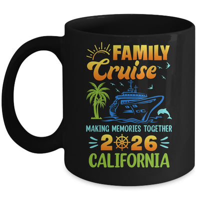 California Cruise 2026 Family Friends Group Vacation Matching Mug | teecentury