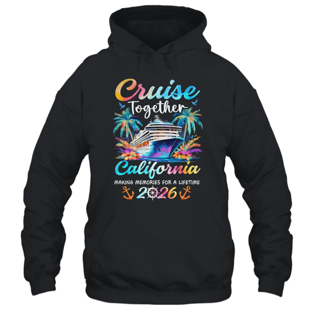 California Cruise 2026 Family Vacation Cruisin’ Together Shirt & Tank Top | teecentury