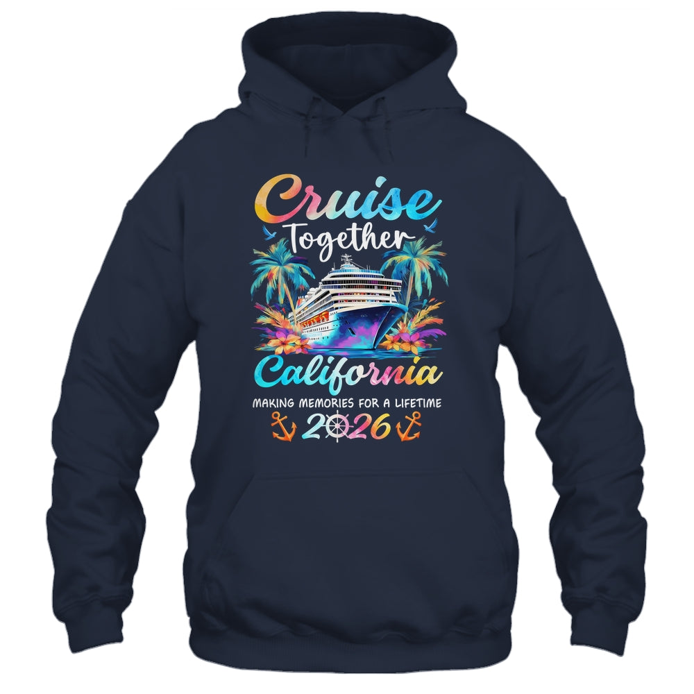 California Cruise 2026 Family Vacation Cruisin’ Together Shirt & Tank Top | teecentury