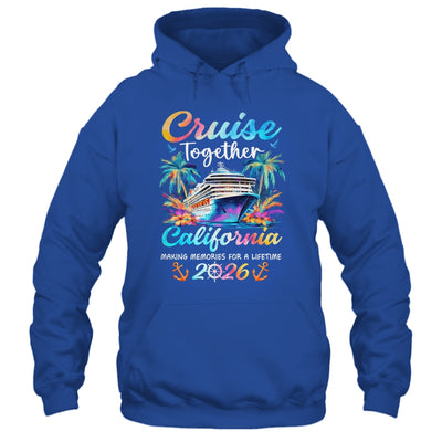 California Cruise 2026 Family Vacation Cruisin’ Together Shirt & Tank Top | teecentury