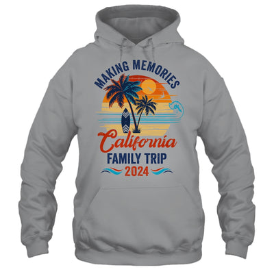 California Family Vacation 2024 Making Memories Together Trip Shirt & Tank Top | teecentury