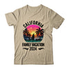 California Family Vacation 2024 Matching Outfits Beach Summer Shirt & Hoodie | teecentury