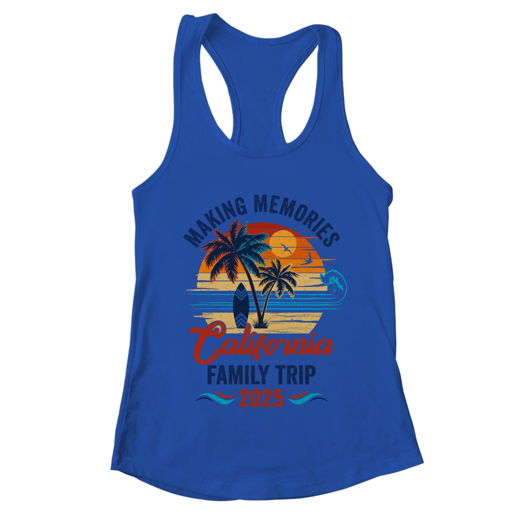 California Family Vacation 2025 Making Memories Together Trip Shirt & Tank Top | teecentury