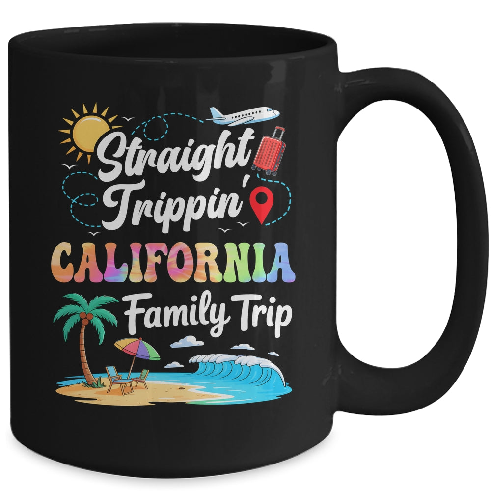 California Family Vacation 2025 Straight Trippin Trip Mug | teecentury