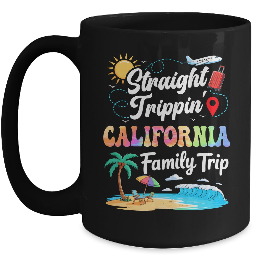 California Family Vacation 2025 Straight Trippin Trip Mug | teecentury