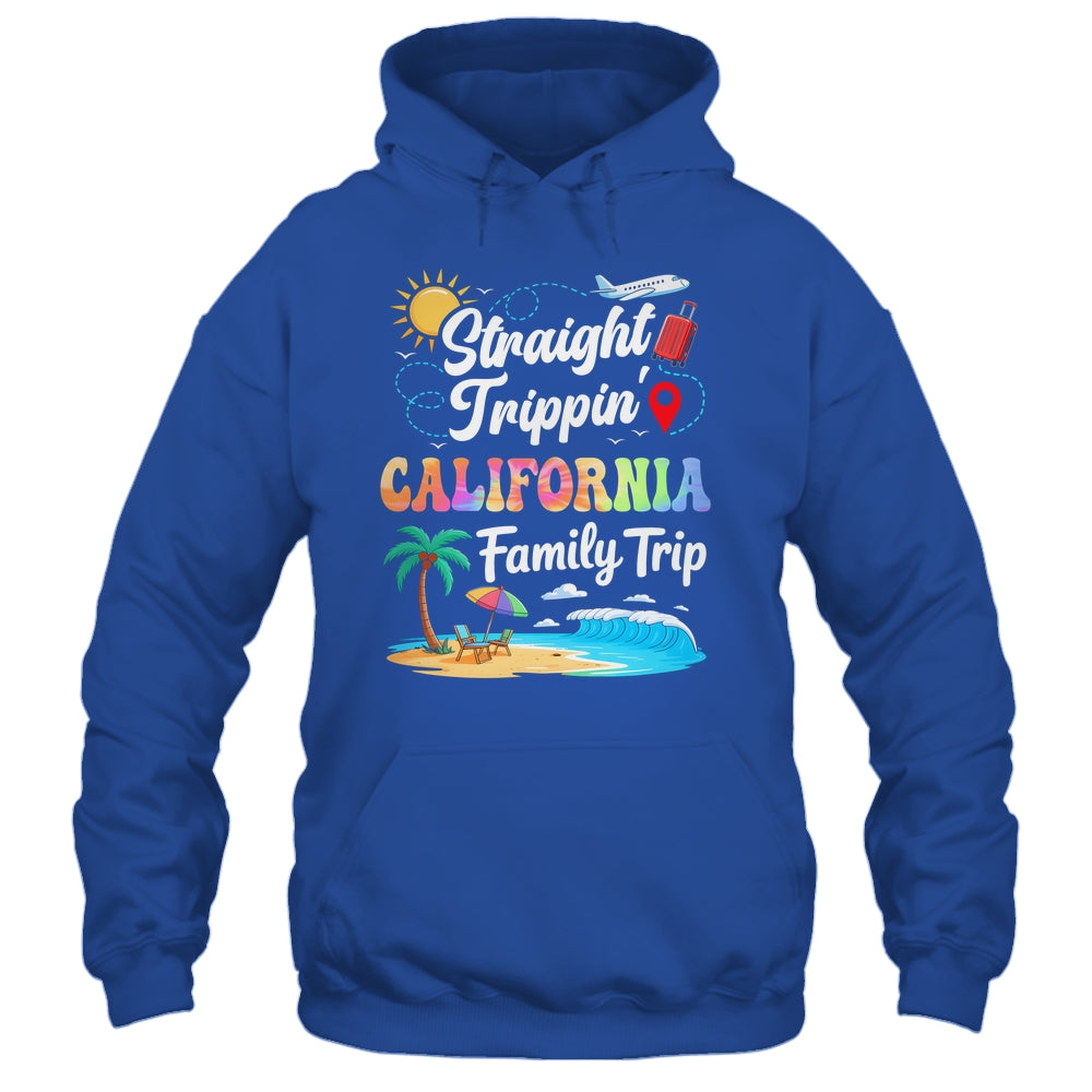 California Family Vacation 2025 Straight Trippin Trip Shirt & Tank Top | teecentury