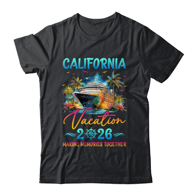 California Family Vacation 2026 Matching Group Summer Shirt & Tank Top | teecentury