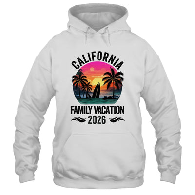 California Family Vacation 2026 Matching Outfits Beach Summer Shirt & Tank Top | teecentury