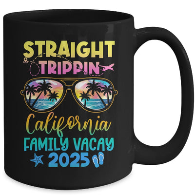 California Family Vacay Vacation 2025 Straight Trippin Mug | teecentury