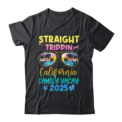 California Family Vacay Vacation 2025 Straight Trippin Shirt & Tank Top | teecentury