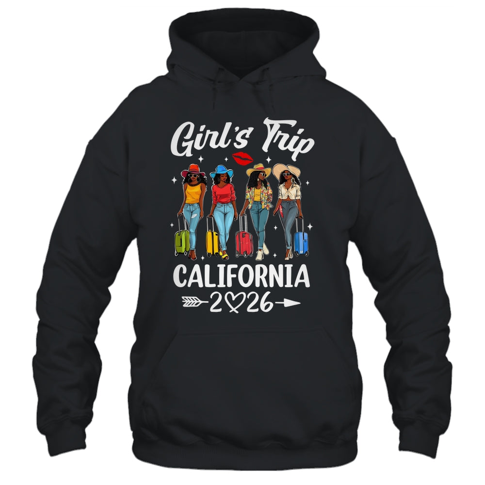 California Girls Trip 2026 Birthday Squad Women Vacation Shirt & Tank Top | teecentury