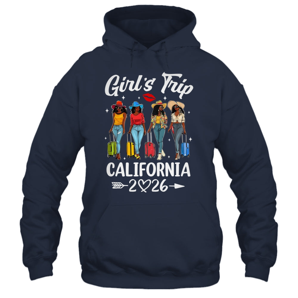 California Girls Trip 2026 Birthday Squad Women Vacation Shirt & Tank Top | teecentury