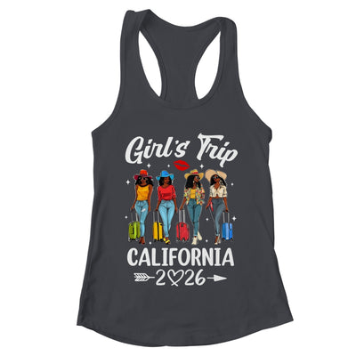 California Girls Trip 2026 Birthday Squad Women Vacation Shirt & Tank Top | teecentury