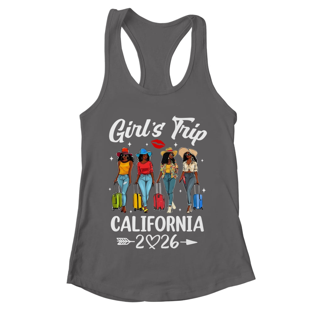 California Girls Trip 2026 Birthday Squad Women Vacation Shirt & Tank Top | teecentury