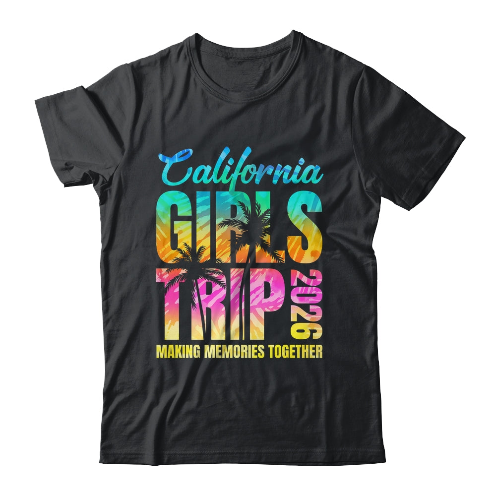 California Girls Trip 2026 Vacation Weekend Matching Summer Shirt & Tank Top | teecentury