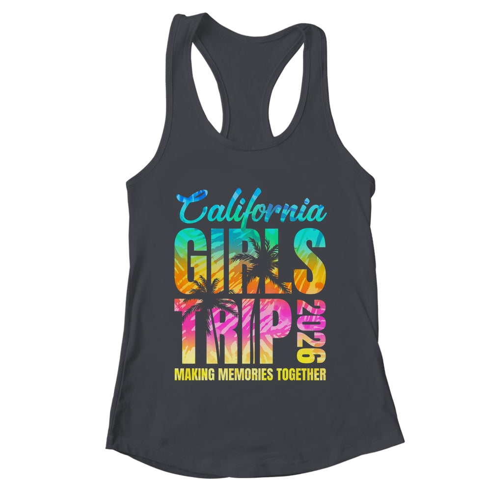 California Girls Trip 2026 Vacation Weekend Matching Summer Shirt & Tank Top | teecentury