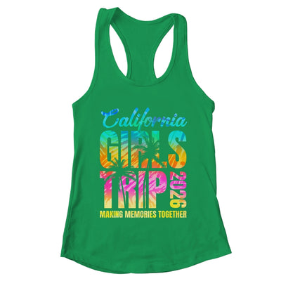 California Girls Trip 2026 Vacation Weekend Matching Summer Shirt & Tank Top | teecentury