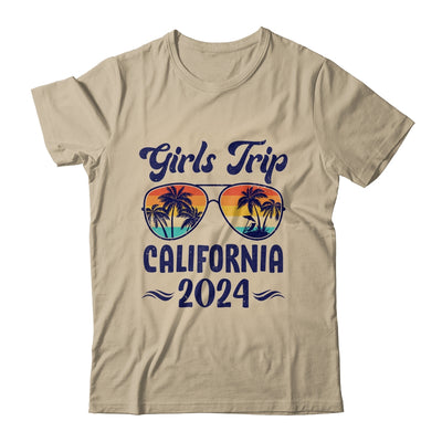 California Girls Trip Beach Vacation 2024 Matching Group Shirt & Tank Top | teecentury