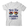 California Girls Trip Beach Vacation 2024 Matching Group Shirt & Tank Top | teecentury