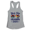 California Girls Trip Beach Vacation 2024 Matching Group Shirt & Tank Top | teecentury