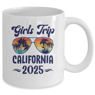 California Girls Trip Beach Vacation 2025 Matching Group Mug | teecentury