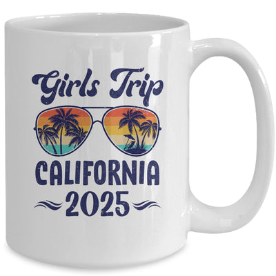 California Girls Trip Beach Vacation 2025 Matching Group Mug | teecentury
