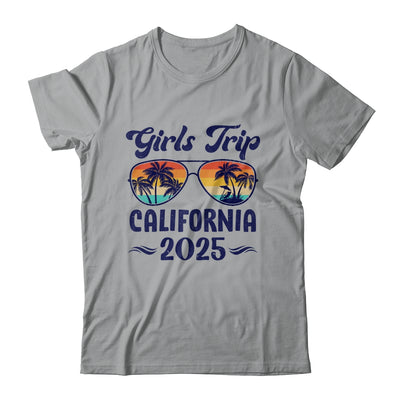 California Girls Trip Beach Vacation 2025 Matching Group Shirt & Tank Top | teecentury